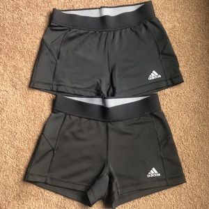 Adidas Lot of 2 black volleyball spandex - size small